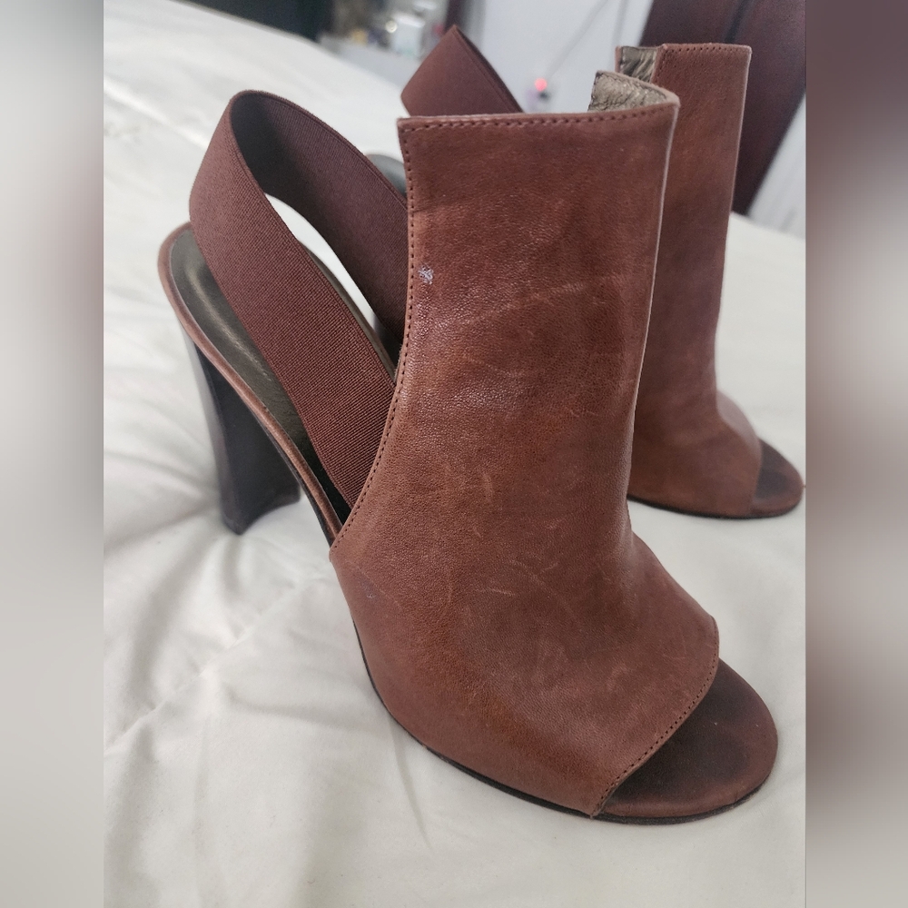 Stuart Weitzman Block Heel Slingbacks - image 2